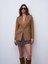 60775 Blazer Ceket-Camel 5