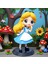 Harikalar Diyarında Alice Anime Karakter Figür Oyuncak Dekoratif Biblo Bebek 15 Cm. Genç Odası Süsü 1