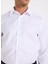 Slim Fit Sumos Yaka Armürlü Beyaz Erkek Gömlek F5WM-GML 2580 4