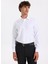 Slim Fit Sumos Yaka Armürlü Beyaz Erkek Gömlek F5WM-GML 2584 1