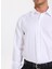 Slim Fit Sumos Yaka Armürlü Beyaz Erkek Gömlek F5WM-GML 2584 4