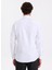 Slim Fit Sumos Yaka Armürlü Beyaz Erkek Gömlek F5WM-GML 2584 5