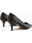 Flora Siyah Stiletto Kadın Topuklu Ayakkabı 5