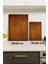 2 ‘li Cam Kesme Tahtası 20X30 & 25X35 cm Cam Doğrama Tahtası Sofra & Mutfak Sunum Tahtası Kesme Tahtası 1