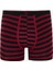 Erkek Red Line Çizgili 3'lü Organik Boxer 19