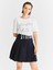 Piliseli Mini Etek Lacivert K2015029_015 4