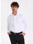 Slim Fit Sumos Yaka Armürlü Beyaz Erkek Gömlek F5WM-GML 2580 1