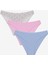 Violet Daisy 3lü Çok Renkli Slip Külot 16