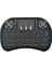 Smart Tv Box Ps3 Uyumlu Kablosuz Dokunmatik Işıklı Şarjlı Touchpadli Mini Q Klavye 1