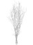 Kuru Bitki, Gürgen Dalı, Beyaz - 60-80 cm 1