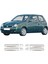 Volkswagen Lupo Uyumlu 1998-2005 Krom Kapı Kolu 4 Kapı Paslanmaz Çelik 2