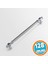 Mobilya Çekmece Mutfak Dolabı Dolap Kulpları Kulbu Krom Çizgili Metal Kulp Kulpu 128 mm 1