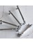 Mobilya Çekmece Mutfak Dolabı Dolap Kulpları Kulbu Krom Çizgili Metal Kulp Kulpu 128 mm 4