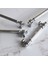 Mobilya Çekmece Mutfak Dolabı Dolap Kulpları Kulbu Krom Çizgili Metal Kulp Kulpu 128 mm 5