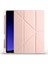 Samsung Galaxy Tab S9 Fe Kılıf Silikon Kalem Bölmeli Standlı Tablet Kılıf Rose Gold 1