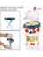 ml Take-Go Kaşıklı Hazneli Meyveli Müsli Kabı Piknik Iş Yoğurt Süt Bardağı Kapaklı ve Kaşıklı Kahvaltı Bardakları, Tahıl Tepesi Yulaf Ezmesi Granola (4'lü Set) 4