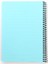 Infinity Pastel Serisi, A4, 7 Konulu (5 Kareli, 2 Çizgili) 210 Yaprak Pp Kapaklı Spiralli Defter, Mavi 3