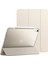 iPad Air 13INÇ M2 ile Uyumlu Kılıf Pu Deri Smart Kalem Bölmeli Standlı Case A2898 A2899 A2908, Gold 1