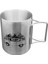 Katlanabilir Saplı Çelik Kupa Bardak - Orcamp - 180 ml - Karavan (OUT-1800) 2
