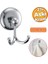 Vidalı Askılık Banyo Tuvalet Lavabo Havlu Bornoz Askısı Çatal Ikili Metal Askı Krom 3