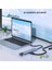 8'li Usb-C Hub Dönüştürücü, MacBook Pro/air Uyumlu, 4K HDMI + 3 USB 3.0 + Type-C Pd + Sd/microsd Kart Okuyucu, Gümüş 4