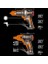 WX925 20VOLT/2.0AH Li-Ion Çift Akülü Kömürsüz Profesyonel Şarjlı Darbeli Matkap + WX265 Kömürsüz Darbeli Tornavida Kombo Set 3