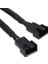 Fan Çoklayıcı 2 Port Y Pwm 4 Pin Splitter Çoklayıcı Switch Kablosu 5025 2