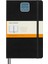 Sert Kapak Expanded Defter Siyah (Çizgili - 13X21) 1