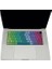 Macbook Klavye Koruyucu M1-M2-M3 (Türkçe Q) Touchıd'li A2681 A3113 A2941 A3114 A2442 A2779 A2992 A2918 A2485 A2780 A2991 ile Uyumlu Dazzle (Pembe Yeşil) 4