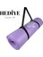 10MM Nbr Yoga Matı Kalın Pilates ve Spor Minderi Kaymaz Ekstra Konforlu Dayanıklı Egzersiz Matı Mor Taşıma Kayışı Dahil 3