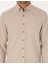 Erkek Bej Flanel Dokulu Slim Fit Uzun Kollu Gömlek 50316751-VR011 6