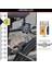 Lock Kelepçe Kilidi - Bisiklet Kilidi [9 Bağlantı - 55 Cm] [sertifikalı] 8290EURDPRO - Scooter Scooter, Bisiklet, Bebek Arabası, Siyah, Yüksek Teknoloji Ürünü Abs Kaplamalı Için Ideal 4