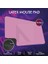 Oyuncu Mouse Pad, Kaymaz Taban Gamer Mousepad, Masa Koruyucu Masa Matı, Ofis Tipi Klavye ve Fare Altlığı (Pembe, 22X18 cm - S) 2
