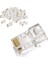 RJ45 Jack CAT5E Internet Kablo Kablosu Ucu Konnektör Ethernet Connector Jak 4220 1