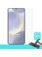 Samsung Galaxy S24 Tempered Glass Cam Ekran Koruyucu [galaxy S24 ile Uyumlu Ekran Koruyucu - Şeffaf] 2