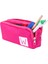 Iki Gözlü Kalemlik - Kalem Çantası (Pembe) 1