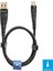 USB Type-C Pd 5A 100W Örgülü Hızlı Şarj ve Data Kablosu 2 Metre 3