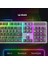 K100 Gaming Oyuncu Kablolu Klavye Ingilizce 4