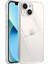iPhone 13-14 ile Uyumlu Cyrstal Clear Şeffaf Silikon Kılıf Arkası Sert Polikarbonat Kenarları Yumuşak Tpu Silikon Premium Ultra Şeffaf Kılıf Kapak (Cyrstal Clear, 13-14) 1