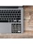 Master Mac Os MacBook Air Pro Decal Sticker Cheat Sheet Accessories Keyboard Shortcuts Temporary Adhesive Mac Laptop Accessory M1 Intel Clear Vinyl Sticker, Compatible With 13/14/16 Inch Black 1