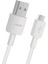 Veri Kablosu / Şarj Kablosu - Micro USB - Gri/beyaz - Micro USB Bağlantılı Huawei Cep Telefonları ile Uyumlu 5