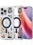 iPhone 16 Pro Max Ince Magsafe Kılıf Ultra Hybrid Sararma Karşıtı Duraclear™ Hava Kanalı Teknolojisi™ Askeri Sınıf Koruma Magfit Analogue Şeffaf Kapak - ACS08726 1
