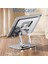 Metal Laptop Tablet Stand Yükseltici Ergonomik Tasarım Laptop Standı - AL4720 (Gri) 4