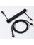 Sarmal Aviator USB To Type-C Mekanik Klavye Uyumlu Oyuncu Kablosu, 1.85M, Siyah 1