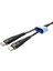 Type-C To Type-C Pd 5A 100W Örgülü Hızlı Şarj ve Data Kablosu 1 Metre 1