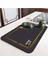 Tezgah Üstü Bulaşık Yıkama Matı, Kaymaz Kurulama Örtüsü, Yunhan, Siyah, Boy 45 En 35 cm 1