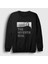 Unisex Siyah Ingmar Bergman The Seventh Seal Sweatshirt 1