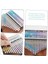 4set Kalimba Piyano Klavye Çıkartmaları Dekoratif Çıkartmalar Başparmak Piyano Güvenli Pvc Malzeme Öğrenme Yardımı 4 Adet * 4 5