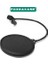 Çift Katmanlı Stüdyo Için Mikrofon Pop Filtre Canlı Yayın, Müzik Pop Filter - FC1089 4