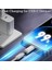 USB C - Lightning Mikrofon Adaptörü (2 Paket), USB C Erkek - Yıldırım Dişi Dönüştürücü Kablosuz Yaka Mikrofon - Beyaz 3